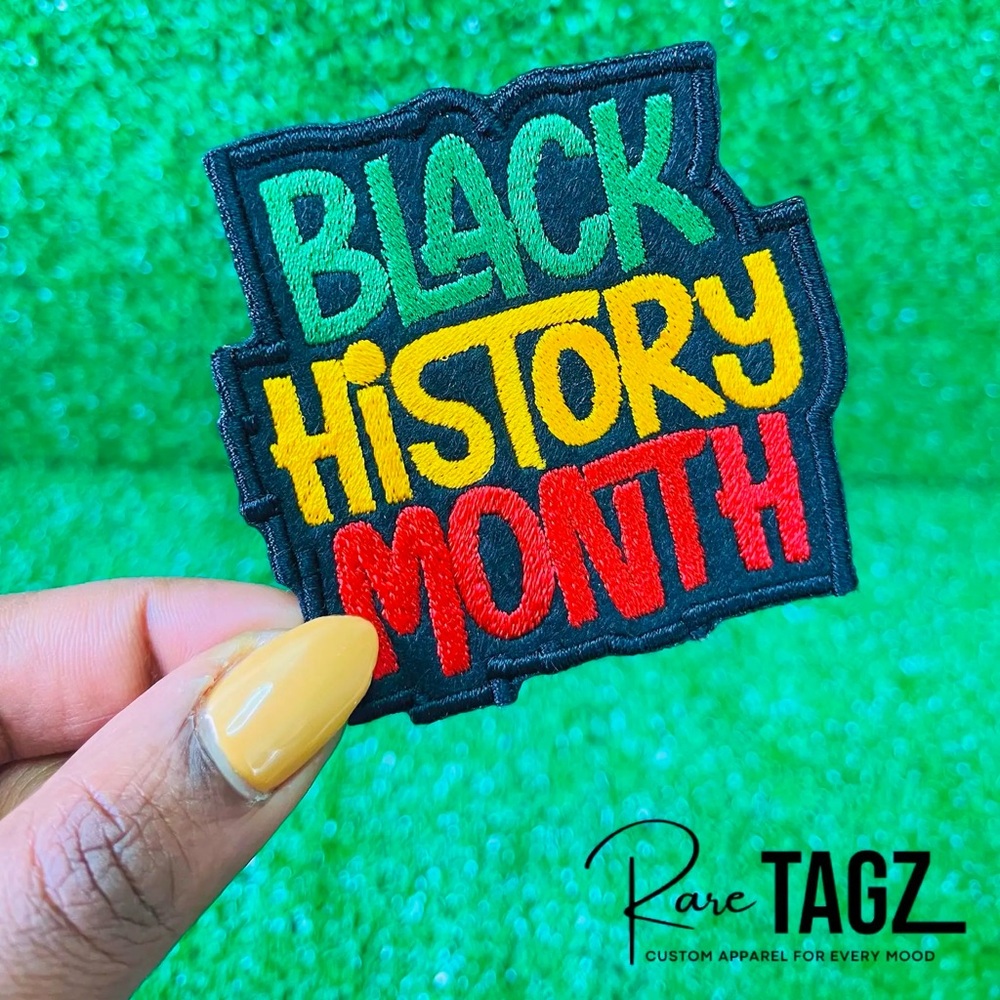 Black History Month Iron-On Patch – Celebrate in Style!